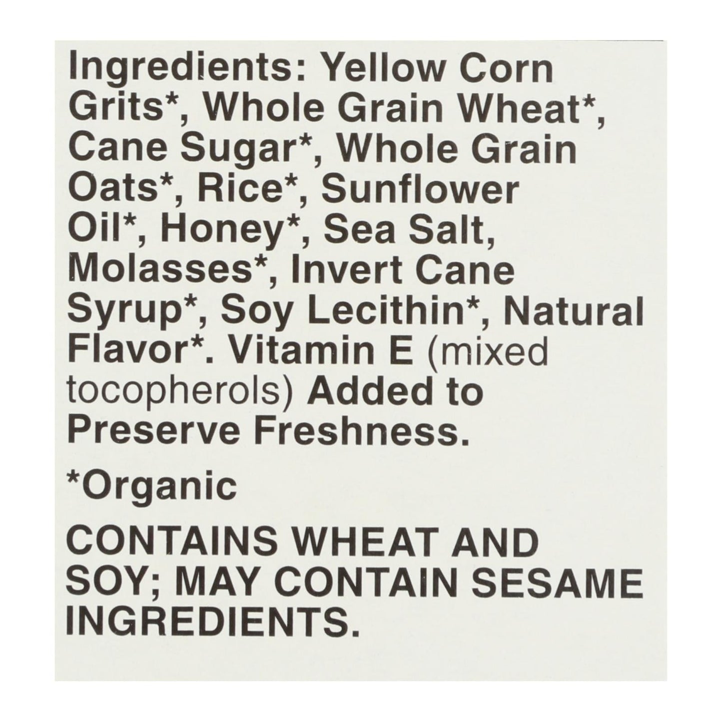 Cascadian Farm Organic Cereal: Corn Flakes, Wheat Flakes, Oats & Honey (Pack of 10)