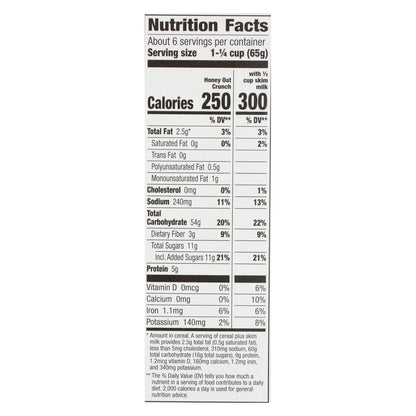 Cascadian Farm Organic Cereal: Corn Flakes, Wheat Flakes, Oats & Honey (Pack of 10)