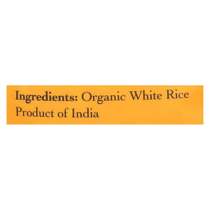 Lotus Foods Organic Basmati Rice 30 Oz. Pack of 6