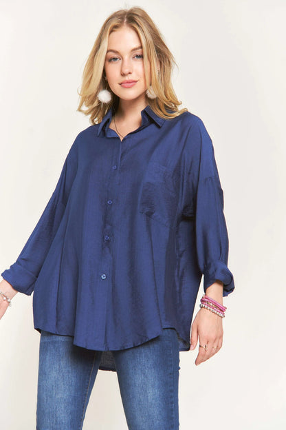 ADORA Button Down Linen Shirt