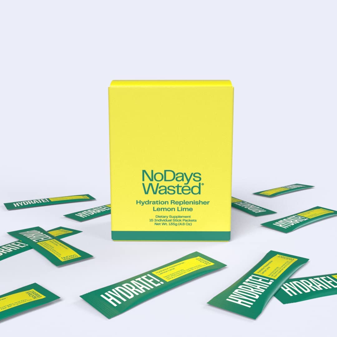 No Days Wasted Hydration Replenishment Stock Lemon Lime - 15 x 32 Oz Case