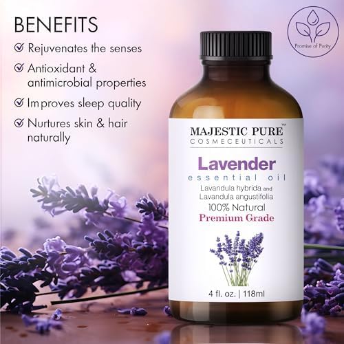 MAJESTIC PURE Lavender Essential Oil