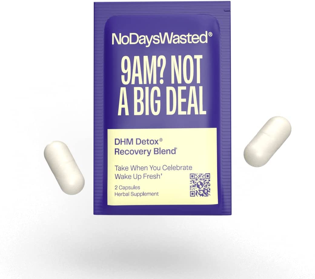 No Days Wasted - DHM Detox Recovery - 2 Capsules (Pack of 10)
