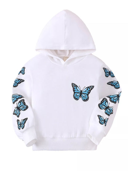Children's Printed Long Sleeve Hoodie
