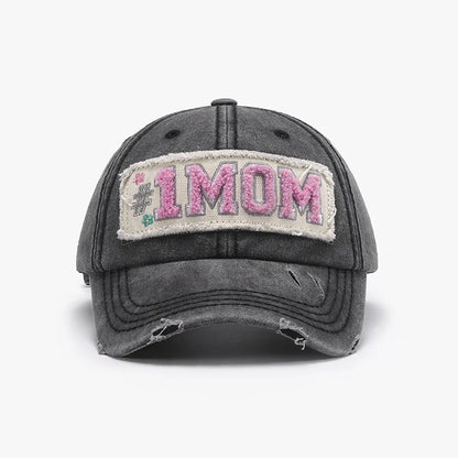 Letter Adjustable Cotton Baseball Cap