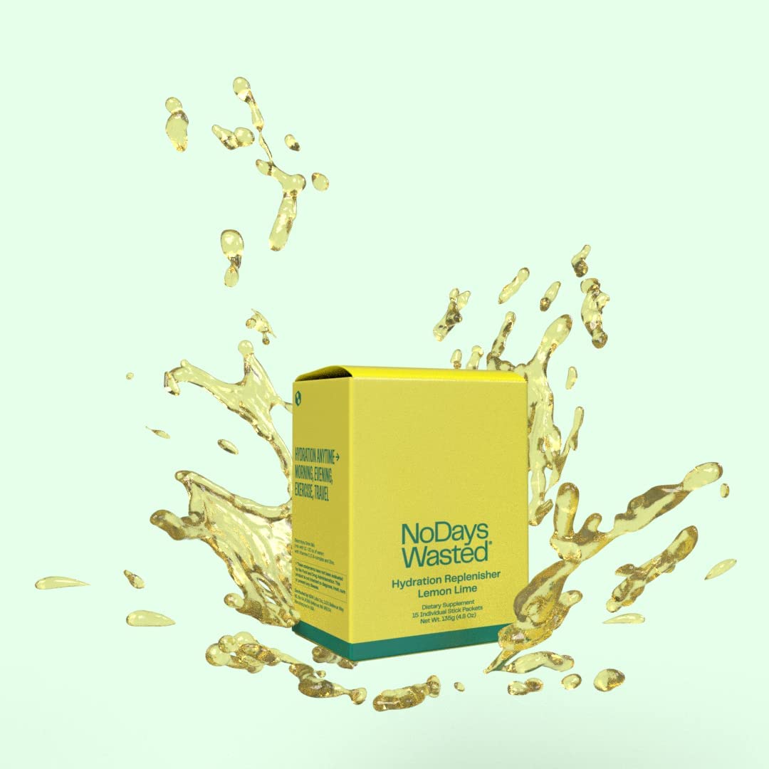 No Days Wasted Hydration Replenishment Stock Lemon Lime - 15 x 32 Oz Case