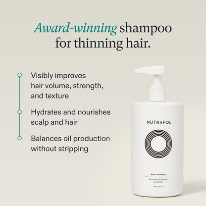 NUTRAFOL Root Purifier Scalp Microbiome Shampoo