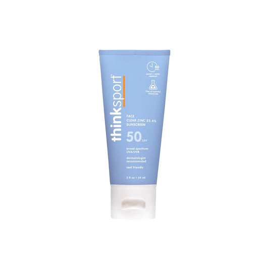 Thinksport Safe Sunscreen Active Clear Zinc SPF 50 - 1 Each - 2 oz