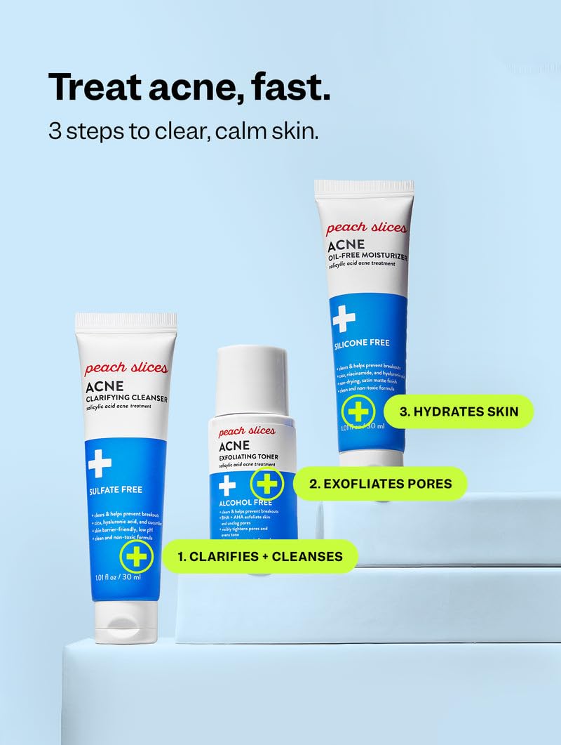 Peach Slices 3-Step Acne Starter Kit
