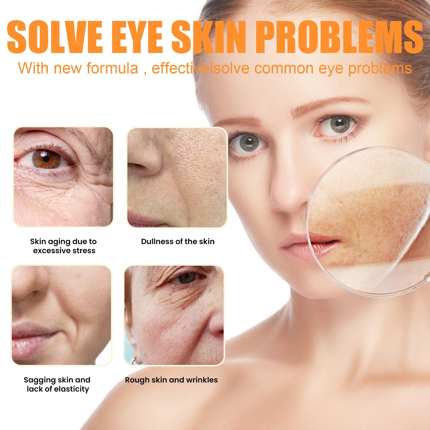 Jaysuing Collagen Soluble Film, Eyes Forehead And Cheeks Light Lines Moisturizing And Firming Mask