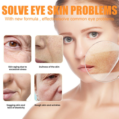 Jaysuing Collagen Soluble Film, Eyes Forehead And Cheeks Light Lines Moisturizing And Firming Mask