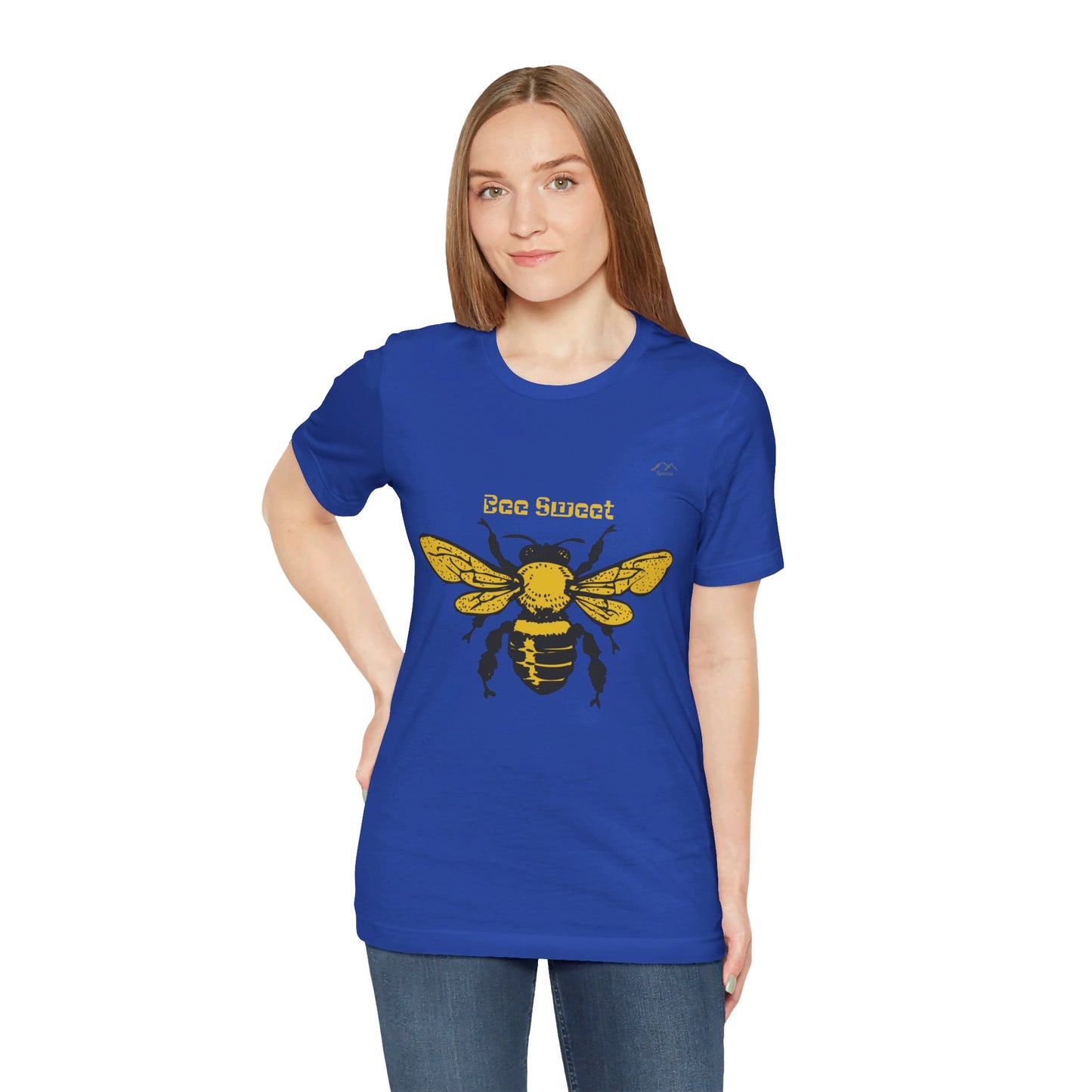 TS-012ML-24 women’s Bee shirt  Lover Gift Honeybee Art Design