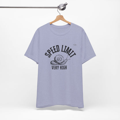 TS-091ML-24 Unisex Cute Snail T Shirt Slow And Steady Art
