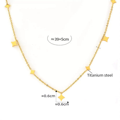 18K Gold-Plated Minimalist Necklace