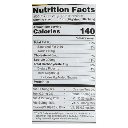 Good Health Veggie Chips: Savory Sea Salt Flavor, (Pack of 10 - 6.25 Oz. Bags)