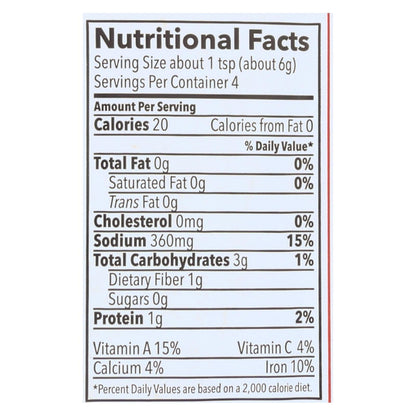 Riega Organic Taco Seasoning No. 4 (8-Pack, 0.9 oz. Each)