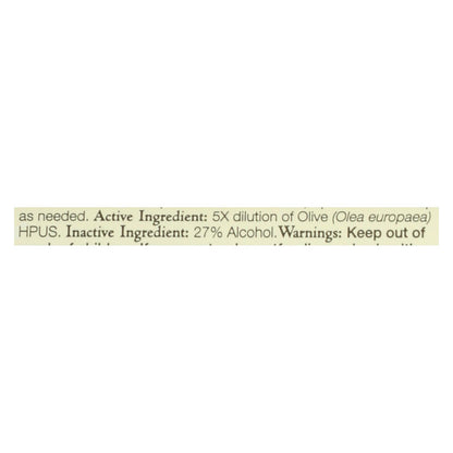 Bach Flower Remedies Olive, Calming Essence - 0.7 Fl Oz