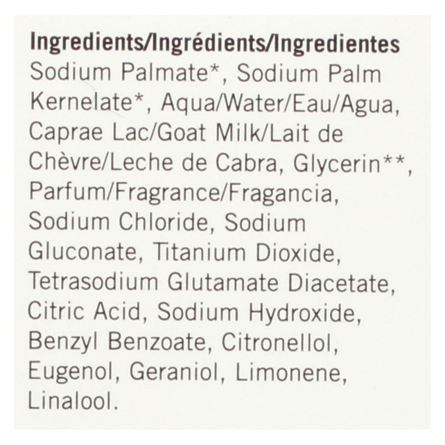 Canus Original Fragrance Goats Milk Bar Soap - 5 Oz