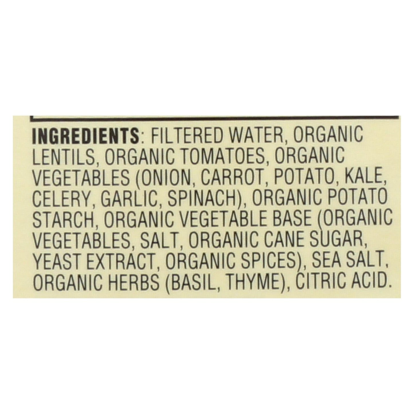 Dr. McDougall's Organic Lentil Vegetable Soup Six-Pack, 18 Oz. Each
