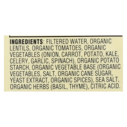 Dr. McDougall's Organic Lentil Vegetable Soup Six-Pack, 18 Oz. Each