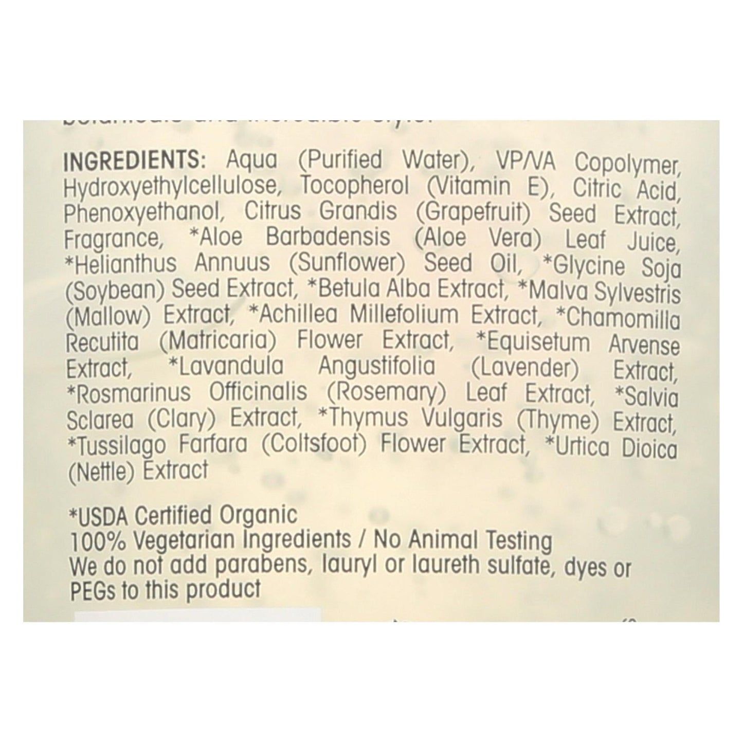 Giovanni LA Natural Styling Gel, Strong Hold (6.8 Fl Oz)