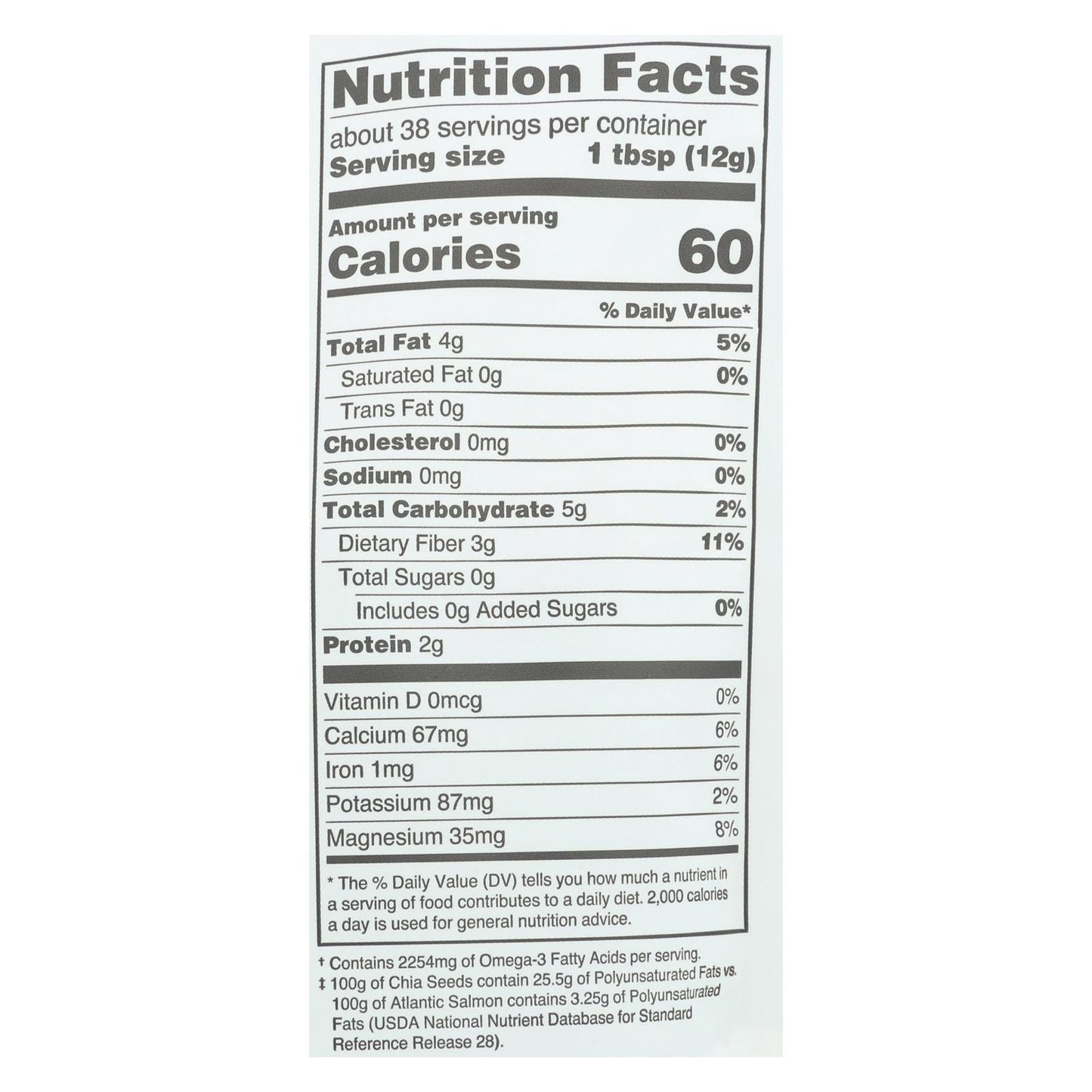 Navitas Naturals Organic Raw Chia Seeds (Pack of 6 - 16 Oz.)