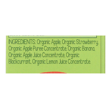 Gogo Squeez Apple Strawberry Applesauce 3.2 Oz. Pack of 12