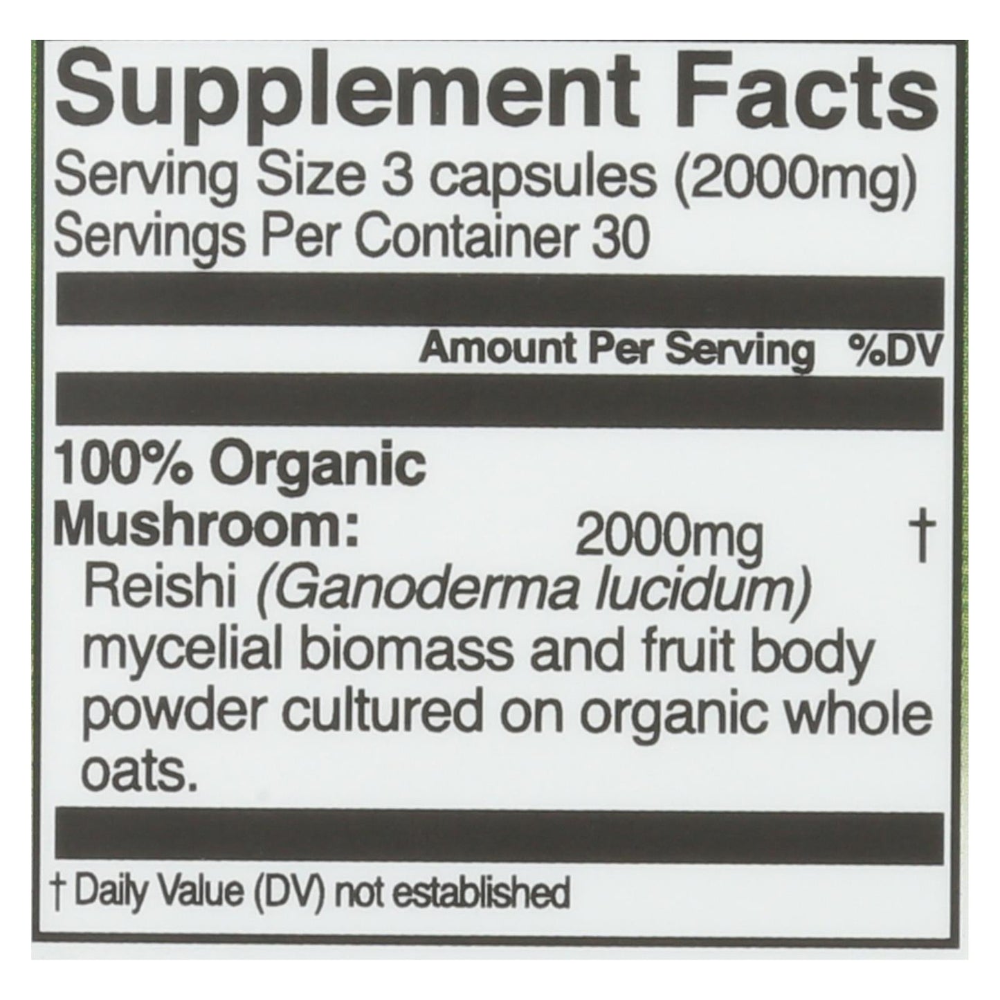 Om Mushroom Superfood Reishi Capsules, 90 Count