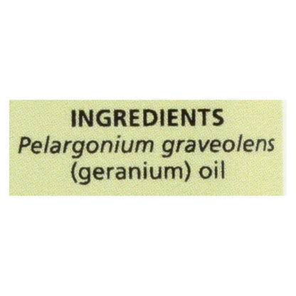 Aura Cacia Pure Essential Oil Geranium (0.5 Fl Oz)