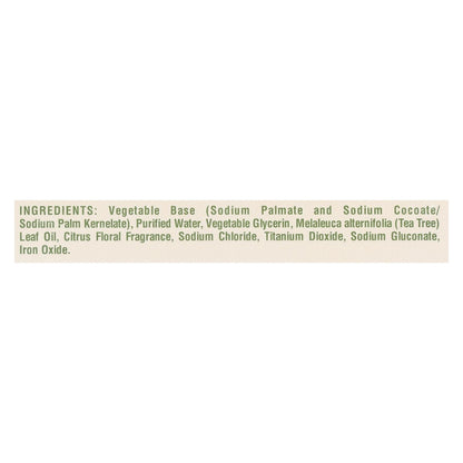 Tea Tree Therapy Vegetable Base Soap with 3.9 Oz. Tea Tree Oil