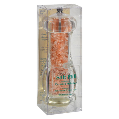 Himalayan Pink Salt Mill Grinder with Premium Ceramic Mechanism
