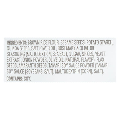 Crunchmaster Rosemary & Olive Oil Multiseed Crackers (12-Pack, 4 Oz. Each)