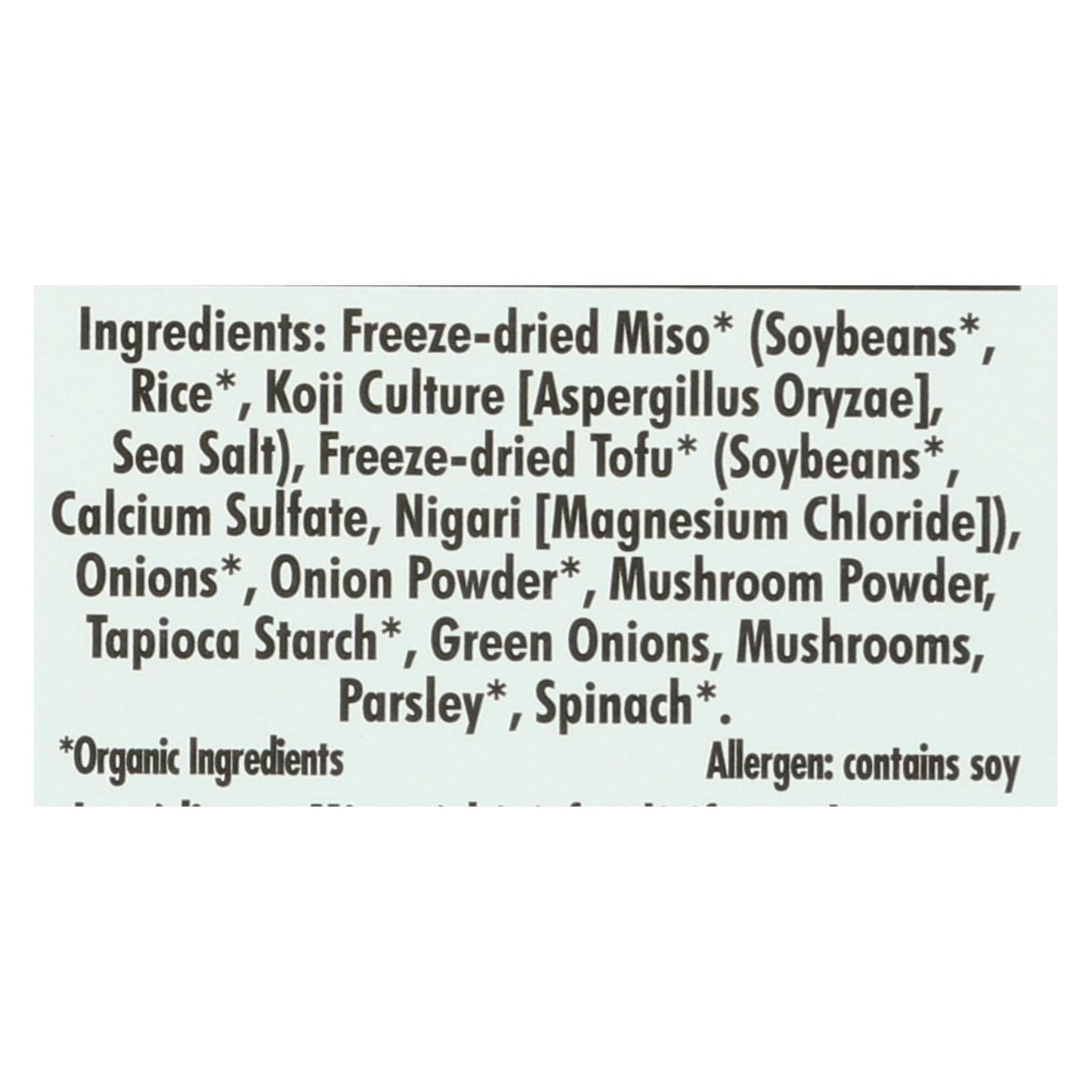 Edward & Sons Reduced Sodium Miso Soup Cup (12 Oz)