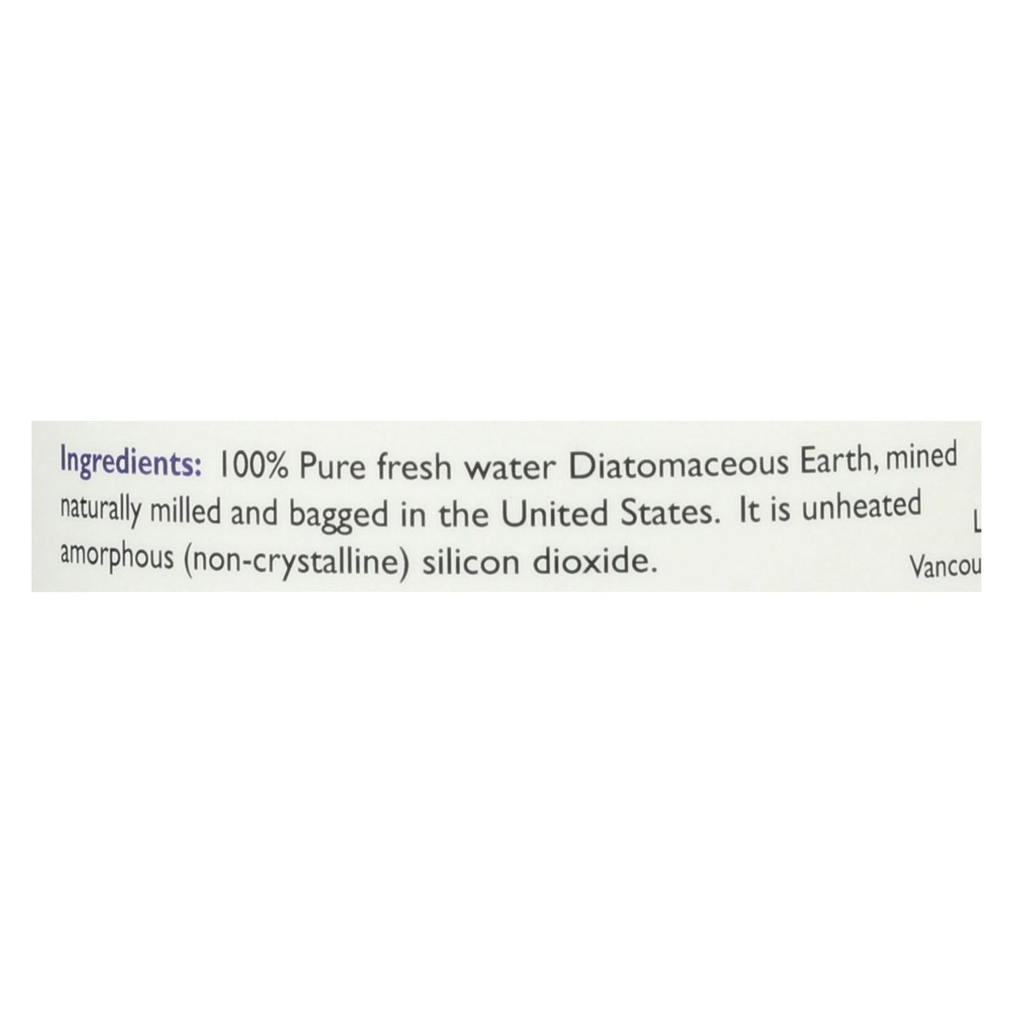 Lumino Home Pure Food Grade Diatomaceous Earth - 9 Oz.