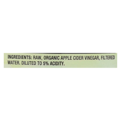Dynamic Health Organic Apple Cider Vinegar with Mother (16 Fl Oz.)