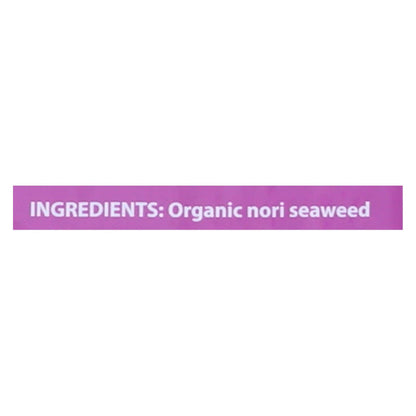 Emerald Cove USDA Organic Pacific Sushi Nori (Pack of 4) - Silver Grade - Toasted- 50 Sheets