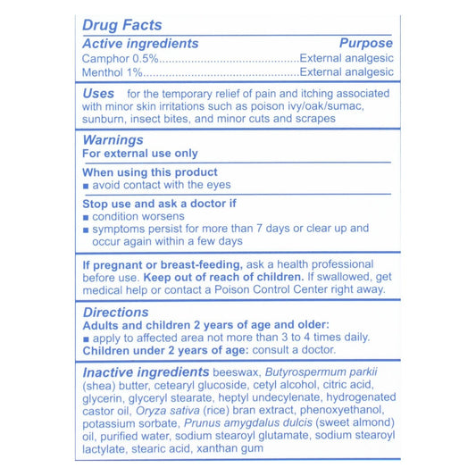 Earth's Care Anti-Itch Cream, 1 Oz.