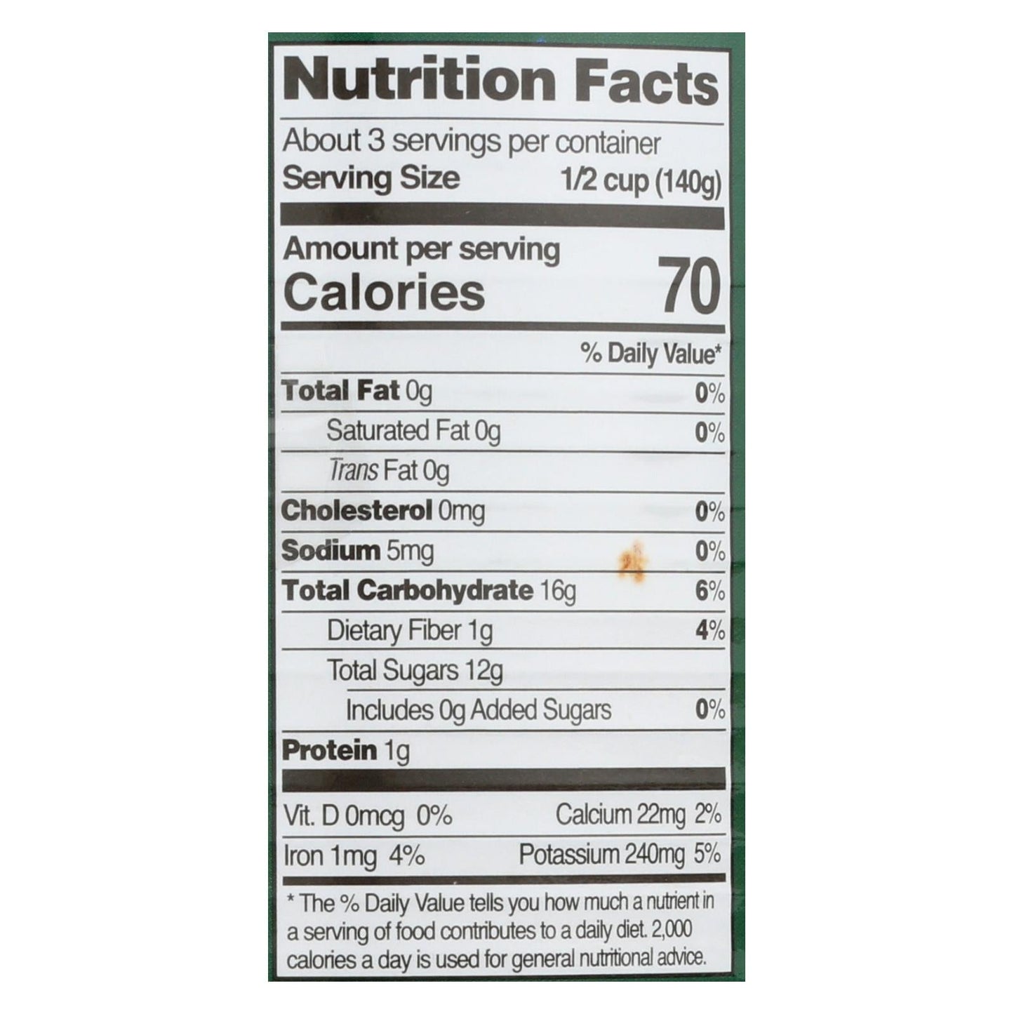 Native Forest Organic Papaya Chunks, 14 Oz. (Pack of 6)