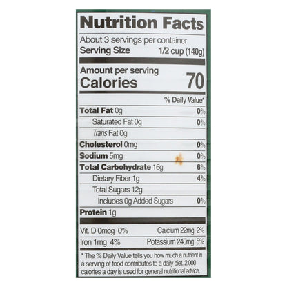 Native Forest Organic Papaya Chunks, 14 Oz. (Pack of 6)