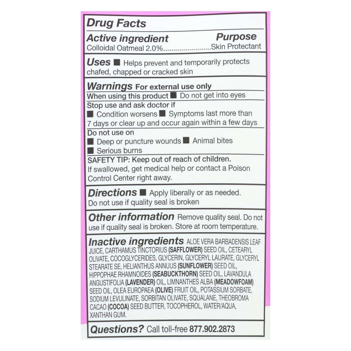 Acure Calming Itch & Irritation Lotion with Soothing Lavender & Oatmeal