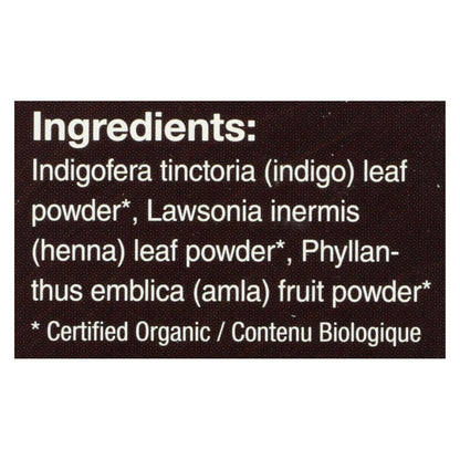 Light Mountain Organic Hair Color & Conditioner – Dark Brown (Pack of 4)
