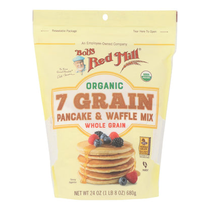 Bob's Red Mill Pancake & Waffle Mix, 4 Pack, 24 Oz Total, Breakfast Mix