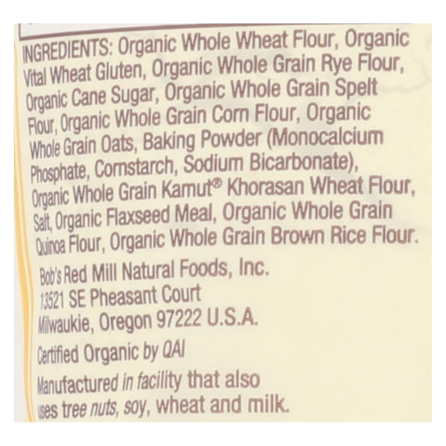 Bob's Red Mill Pancake & Waffle Mix, 4 Pack, 24 Oz Total, Breakfast Mix