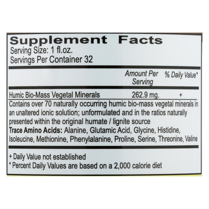 Vital Earth Humic Minerals Liquid Concentrate (32 Fl Oz.)