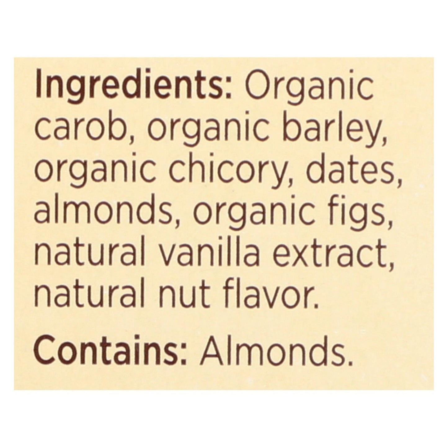 Teeccino Herbal Coffee, Vanilla Nut Flavor (Pack of 6 - 10 Tea Bags)