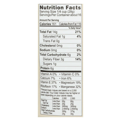 Living Intentions Sprouted Unsalted Almonds (Pack of 4) - 16 Oz
