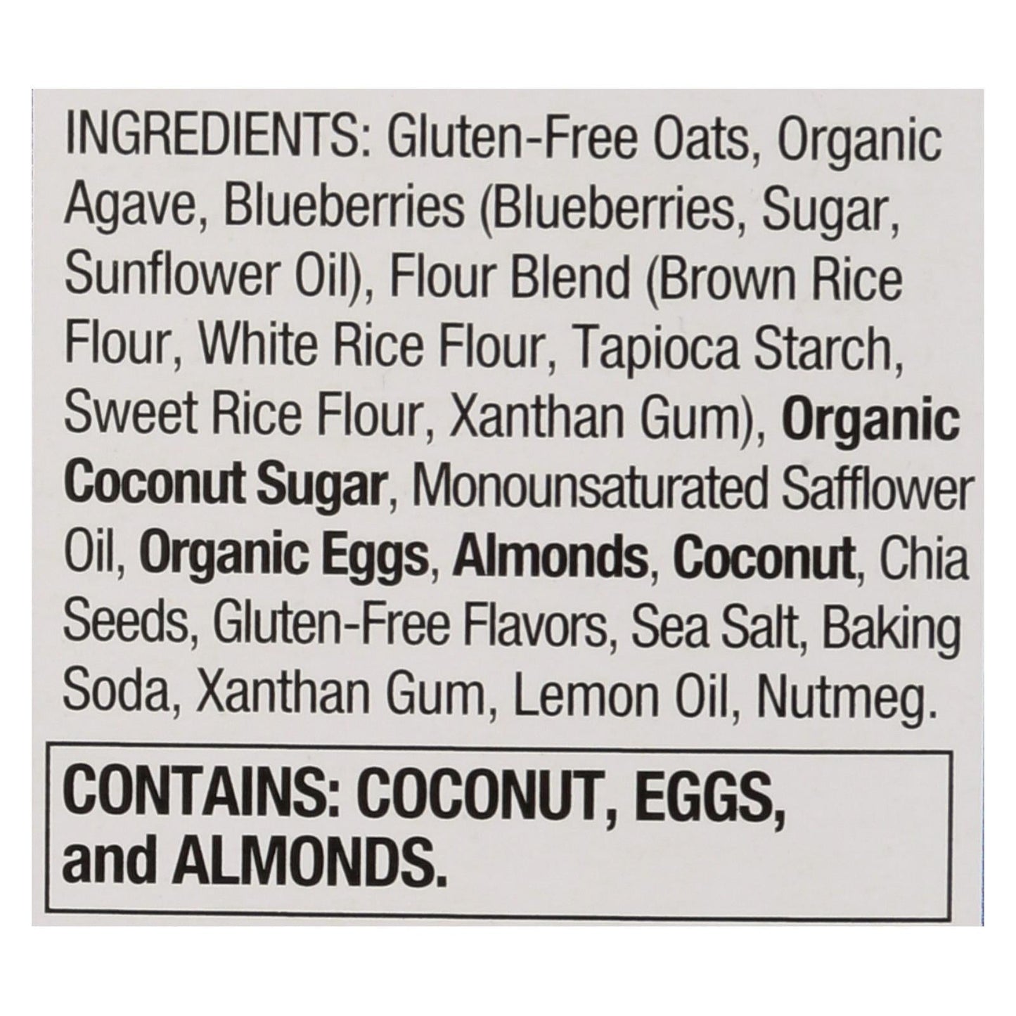 Pamela's Products Oat Whenever Bars Blueberry Lemon - 6 x 1.41 Oz.