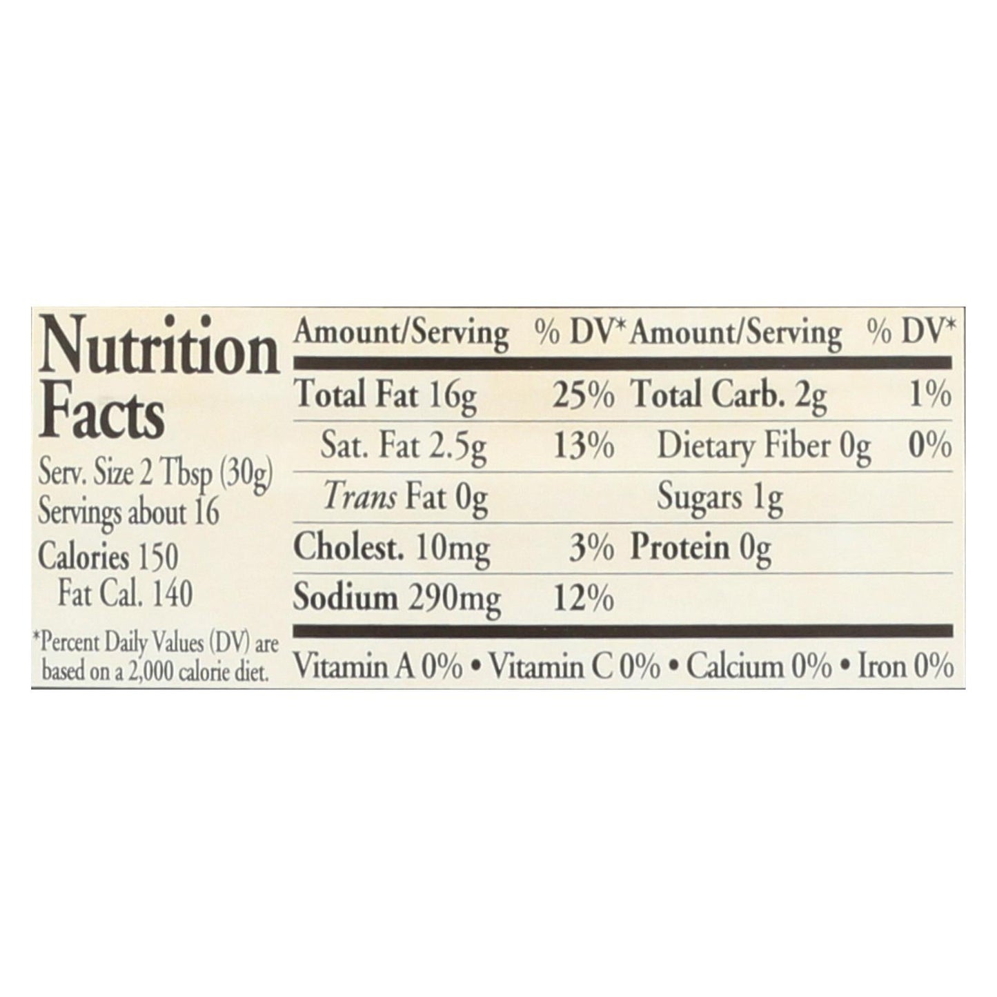 Newman's Own Ranch Dressing (16oz, Pack of 6)
