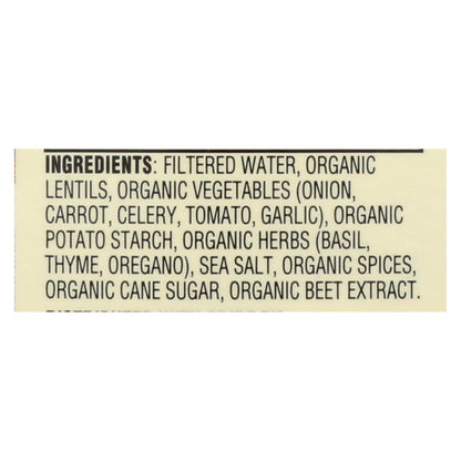 Dr. Mcdougall's Organic French Lentil Lower Sodium Soup - Case Of 6 - 17.6 Oz