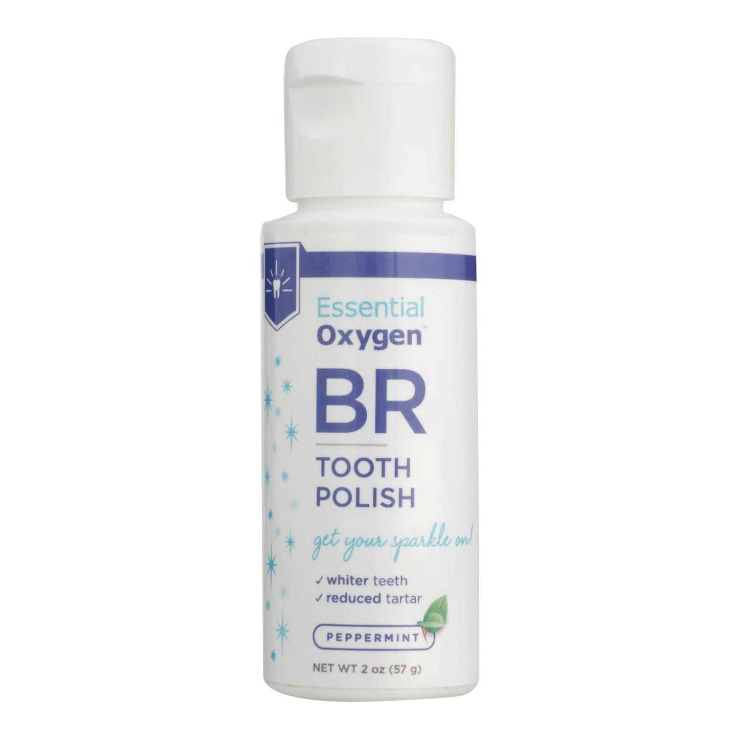 Essential Oxygen Whitening Tooth Polish - Mint - 2 Oz.